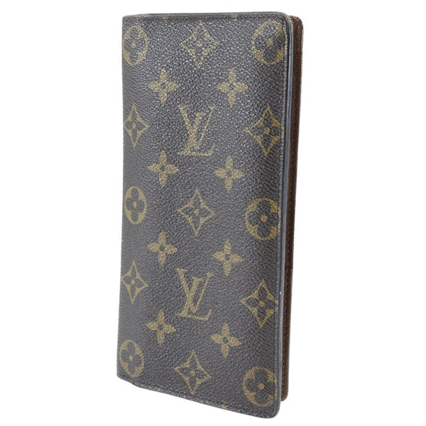 [Louis Vuitton] Louis Vuitton 
 Brother old wallet 
 Monogram Canvas TA0135 Engraving Open Old Brothers Men's Rank