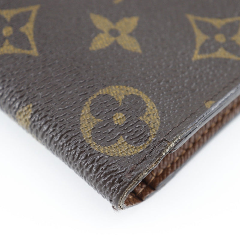 [Louis Vuitton] Louis Vuitton 
 Brother old wallet 
 Monogram Canvas TA0135 Engraving Open Old Brothers Men's Rank