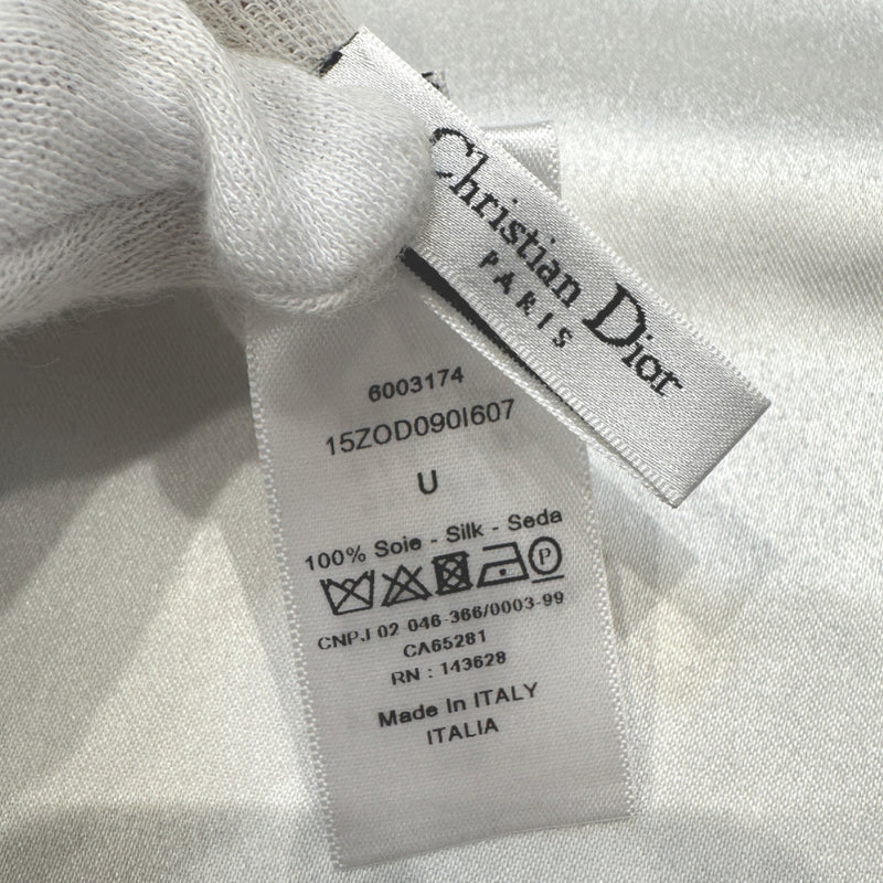 【Dior】クリスチャンディオール
 スカーフ
 15ZOD0901607 シルク ネイビー レディース