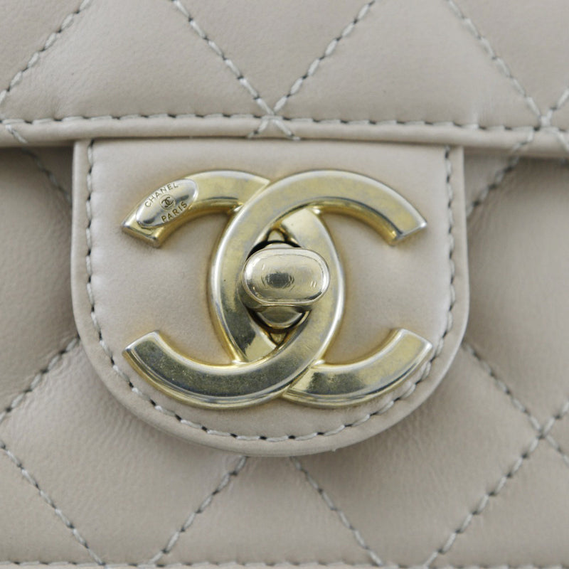 [Chanel] Chanel 
 Bolso de hombro de cadena 
 Matrasse Lambskin Diagonal Gurn Cadena de bloqueo de bloqueo Damas