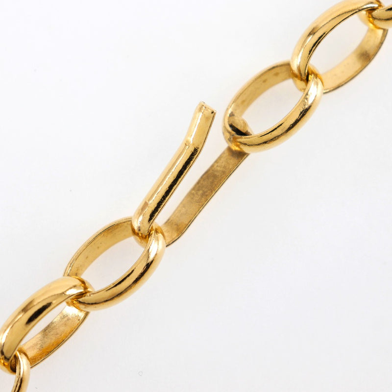 [Chanel] Chanel 
 collar 
 Revestimiento de oro alrededor de 167.0g damas