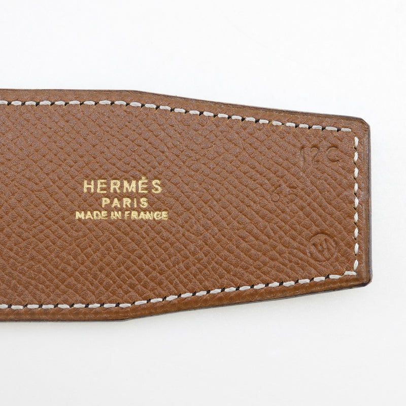 [Hermès] Hermès 
 Ceinture 
 Box Carf x Kushbell en rincelle dames un rang