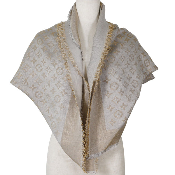 [Louis Vuitton] Louis Vuitton 
 Shawl 
 Silk x Wool Ladies A Rank