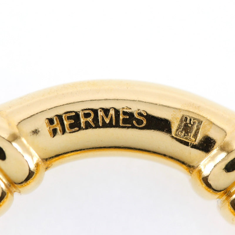 [Hermes] Hermes 
 Anillo de bufanda 
 Chapado en oro Damas A-Rank