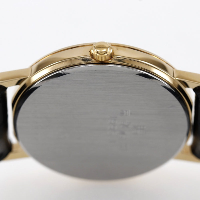 【SEIKO】セイコー
 腕時計
 7N01-7060 ステンレススチール×レザー クオーツ アナログ表示 ゴールド文字盤 メンズ
