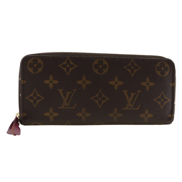 [Louis Vuitton] Louis Vuitton 
 Clemance long wallet 
 Monogram canvas SP3174 engraved zipper CLEMENCE Ladies A-Rank