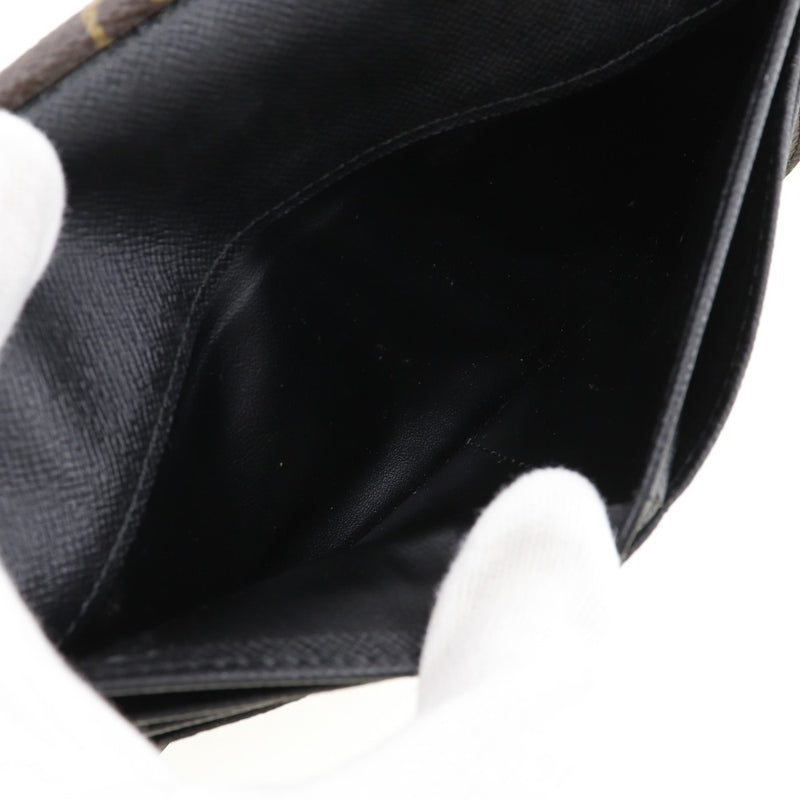 [Louis Vuitton] Louis Vuitton 
 Portofoille Ron Long Willet 
 M60168 × Monograma Makaser MI5019 Botón Snap grabado Portefeiulle Ron Unisex B-Rank