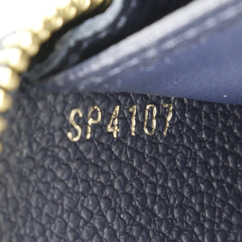 [Louis Vuitton] Louis Vuitton 
 Billetera zippy bi -billet 
 Monograma Anplant SP4107 Damas de billetera zippy grabada