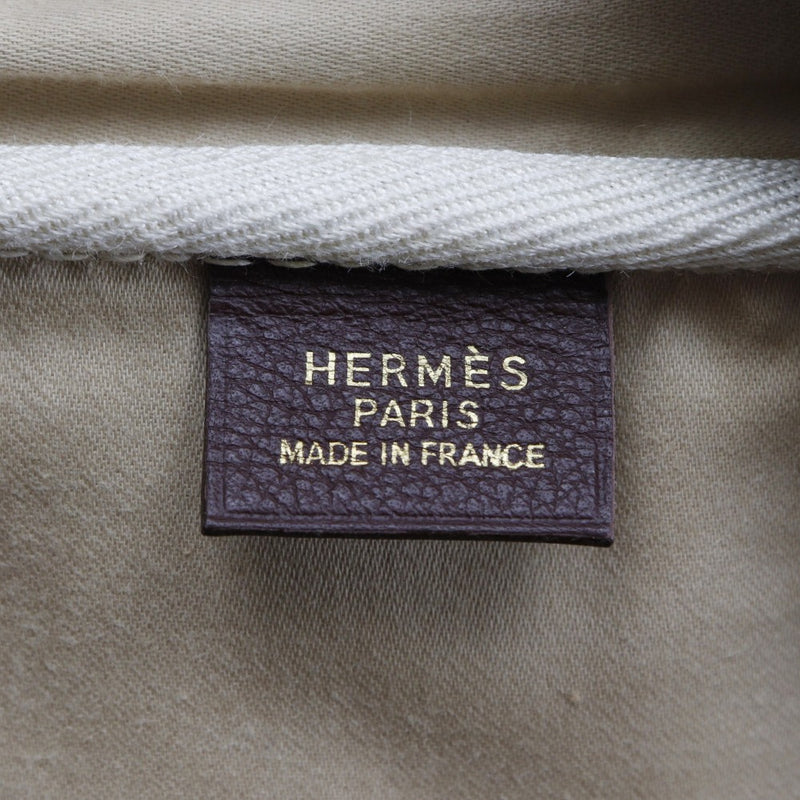 [HERMES] Hermes 
 Victoria 43 Boston bag 
 Towar Ash x Triyoon Lemance Handbag A4 Double Fastener VICTORIA 43 Unisex