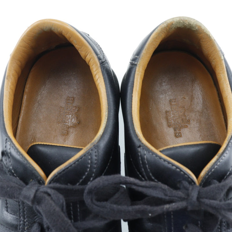 [Hermes] Hermes 
 Zapatillas rápidas zapatillas de deporte 
 H logo cuero zapatillas rápidas de zapatillas b-rank