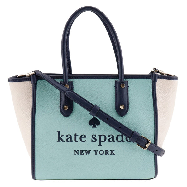 【Kate Spade】ケイトスペード
 ハンドバッグ
 レザー 斜め掛け 手提げ 2way A5 ファスナー レディースAランク