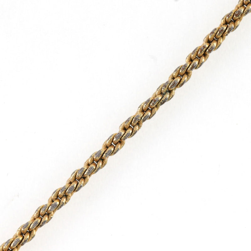 [Dior] Christian Dior 
 collar 
 Revestimiento de oro sobre 6.7 g de damas B-rank