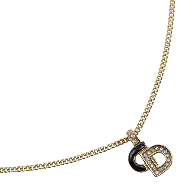 [Dior] Christian Dior 
 collar 
 Revestimiento de oro sobre 7.3g damas