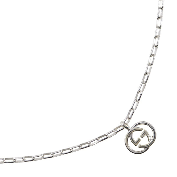 [GUCCI] Gucci 
 Interlocking G necklace 
 Silver 925 about 21.8g Interlocking G Unisex