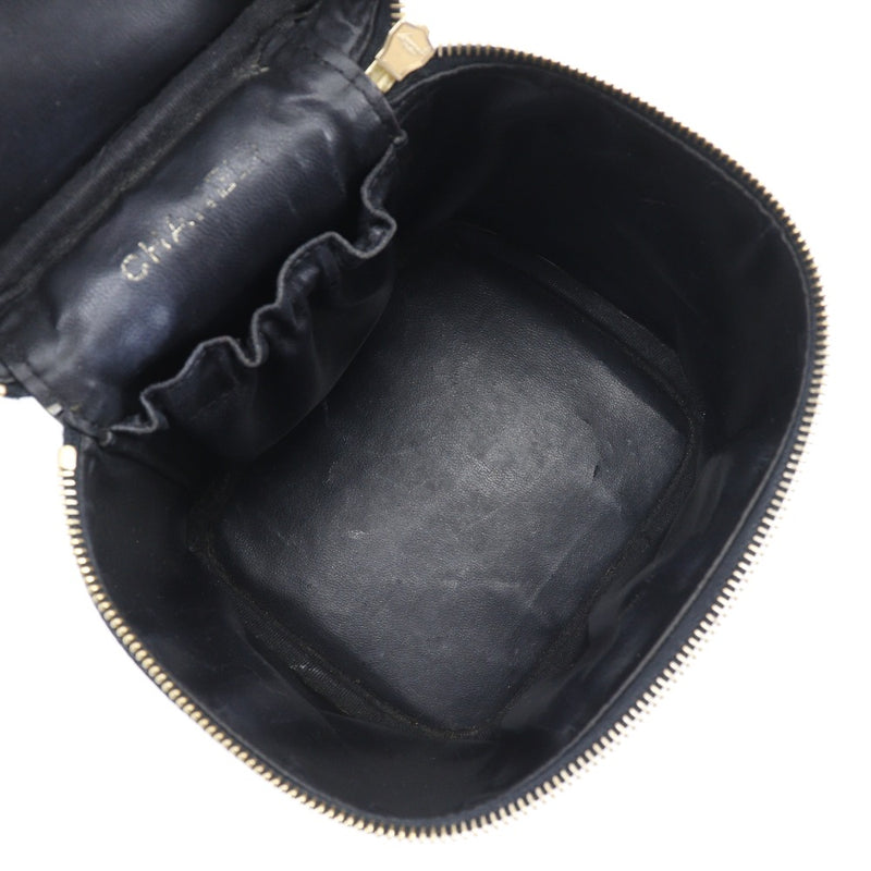 [CHANEL] Chanel 
 Vanity handbag 
 Caviar Skin Handsage Fastener Vanity Ladies