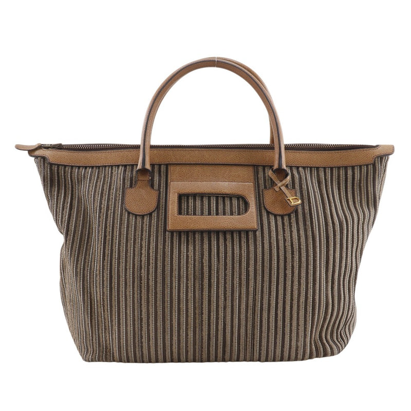 [DELVAUX] Sac à main Delvaux en toile de cuir