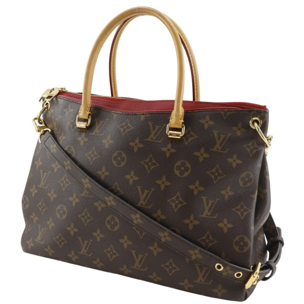 マ*ー様 ルイヴィトン　パラス　M41175 ハンドバッグ　2way 大きめ LOUIS VUITTON】ルイ・ヴィトン パラス ハンドバッグ M41175