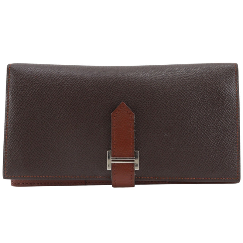 [HERMES] Cartera larga Hermes Bear Soufflé