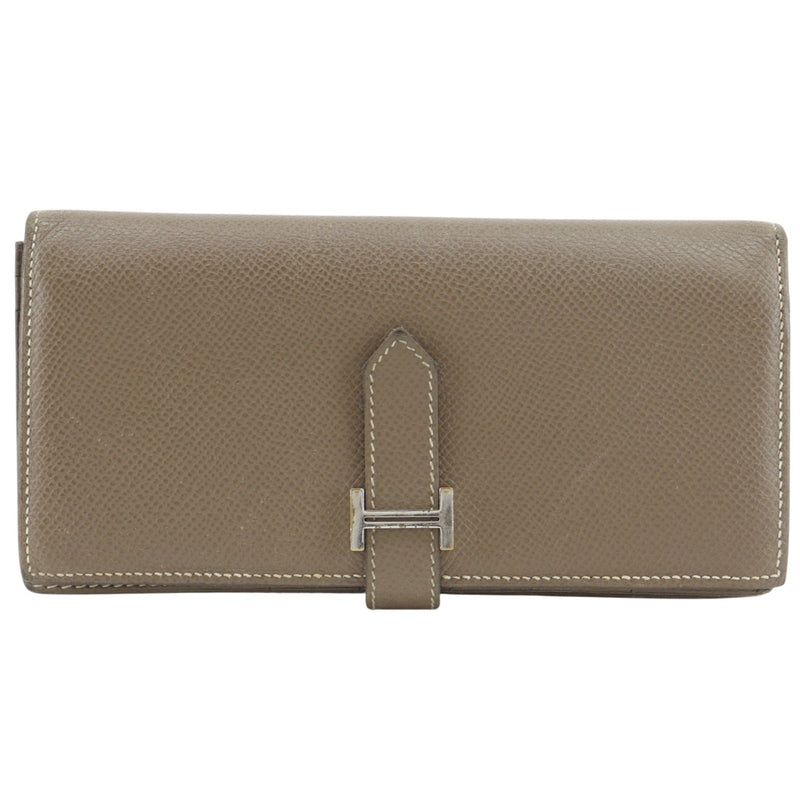 [HERMES] Cartera larga Hermes Bear Soufflé