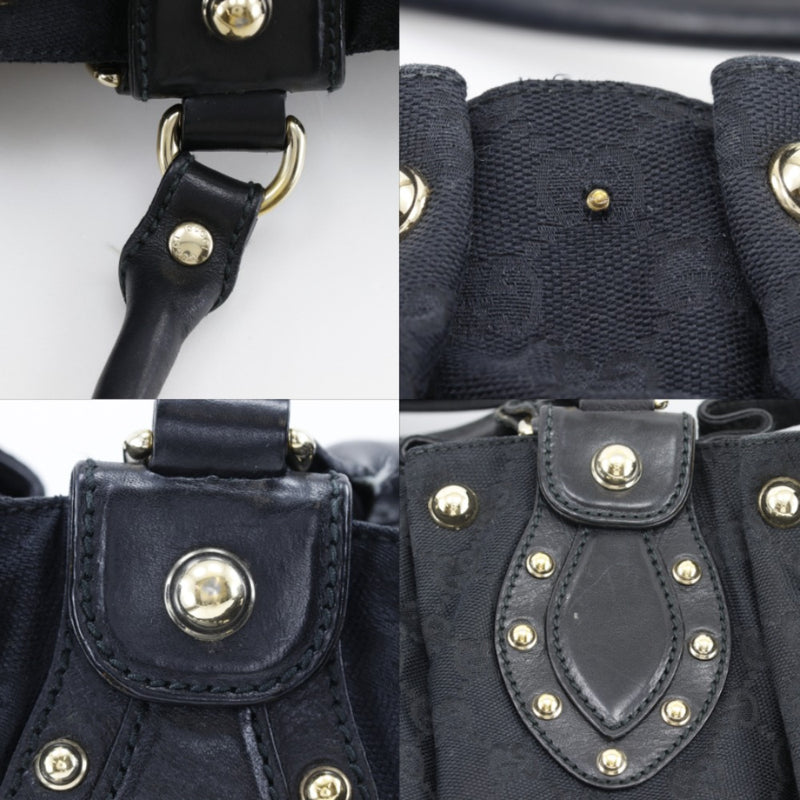 GUCCI ブラック トートバッグ スタッズ GUCCI】グッチ スタッズ トートバッグ 203626 – NISHIKINO VINTAGE KYOTO