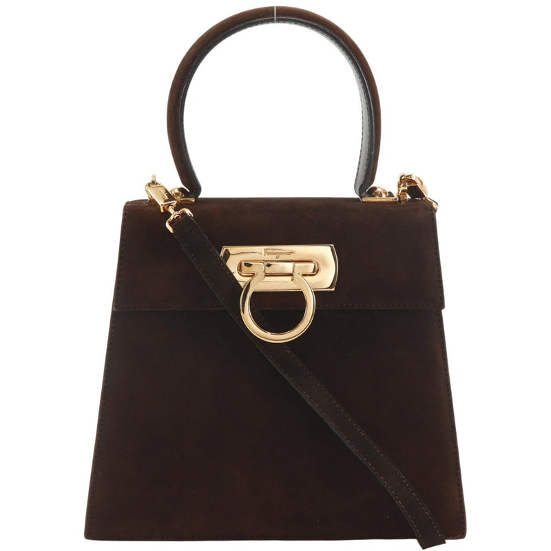 【Salvatore Ferragamo】 살바토레 페라가모 Gancini 핸드백