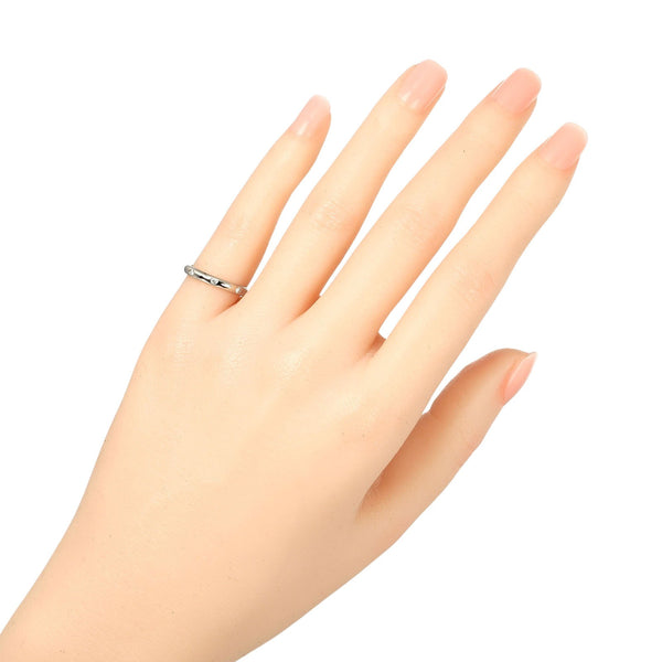 [卡地亚]卡地亚 
 1895年婚礼第8号戒指 /戒指 
 PT950白金X 3P钻石约2.66克1895婚礼女士