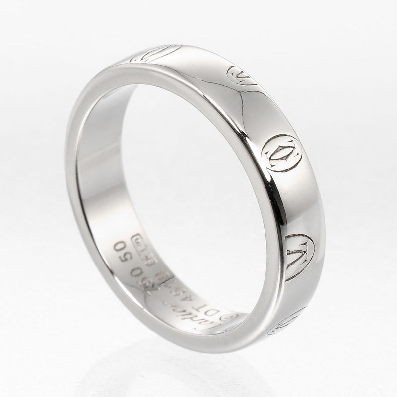 [Cartier] Cartier 
 Feliz cumpleaños No. 10 anillo / anillo 
 K18 Oro blanco aproximadamente 5.12g Feliz cumpleaños Damas A Rank