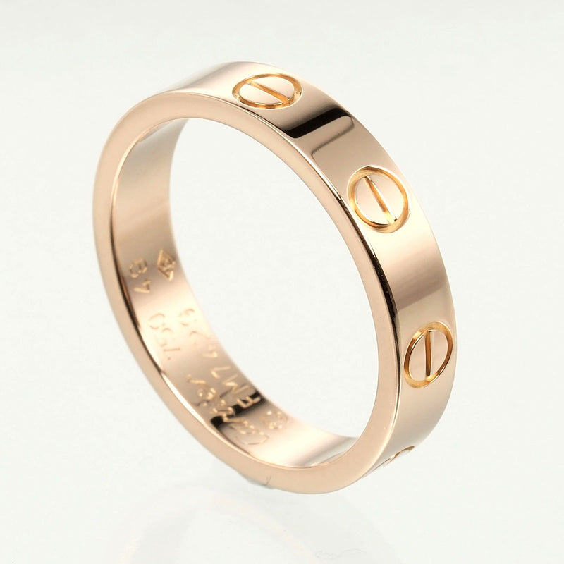 [Cartier] Cartier 
 Mini Love Wedding No. 9 Ring / Ring 
 K18 Pink Gold Approximately 3.6g Mini Love Wedding Ladies A Rank