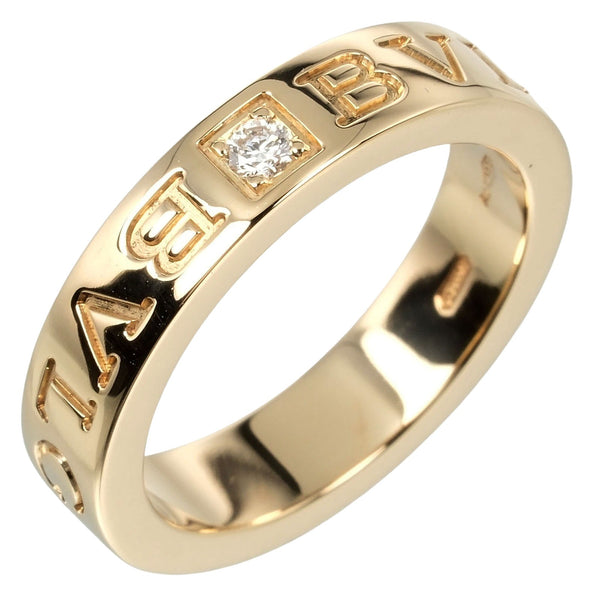[Bvlgari] bulgari 
 Bulgari Bulgari No. 7.5 Anillo / anillo 
 K18 Oro amarillo x 1p Diamante alrededor de 6.23g Bulgari Bulgari Damas A Rank