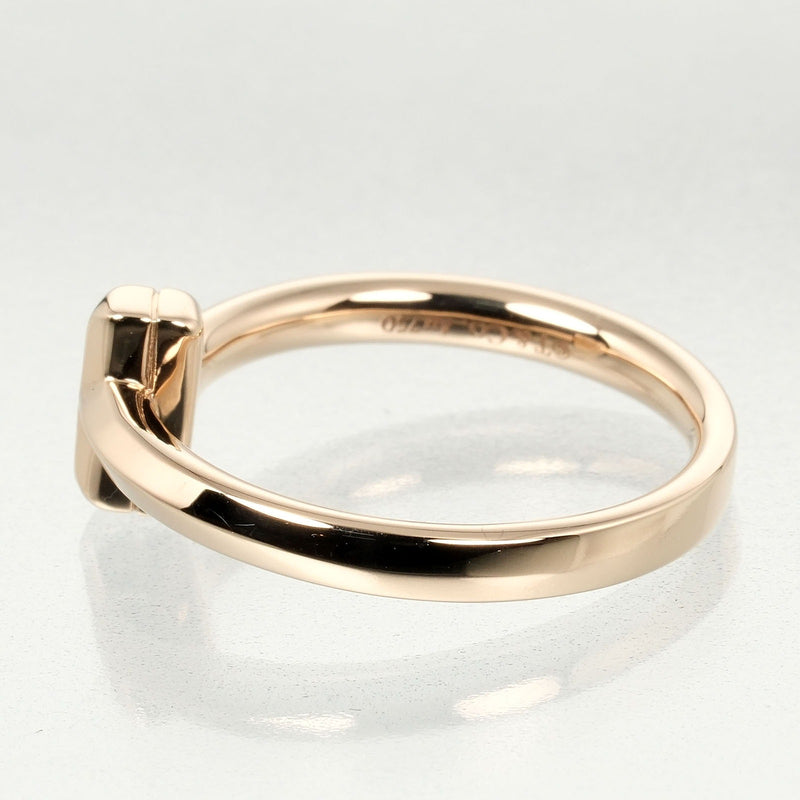 [TIFFANY & CO.] Tiffany 
 T One Ring / Ring 
 2.5mm K18 Pink Gold Approximately 4.3g T ONE Ladies A Rank