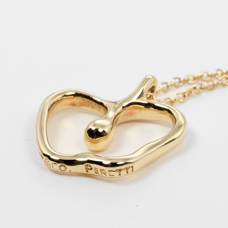 [Tiffany & co.] Tiffany 
 Collar de manzana 
 K18 oro amarillo aproximadamente 3.77 g de damas un rango