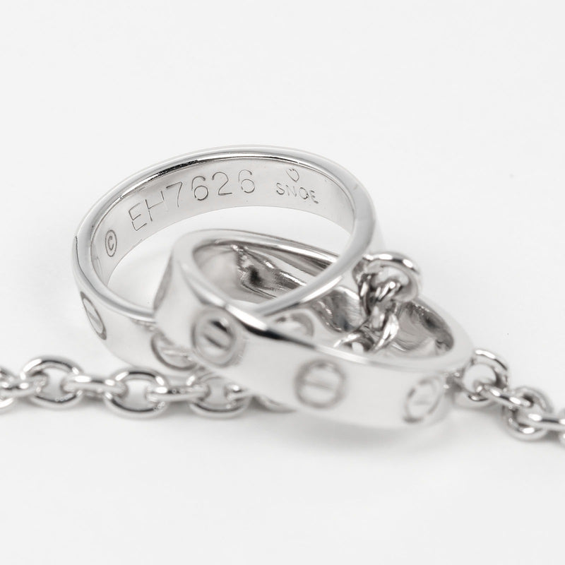 [Cartier] Cartier 
 Baby love bracelet 
 17.5cm K18 White Gold Approximately 4.33G Baby Love Love Love Love Love