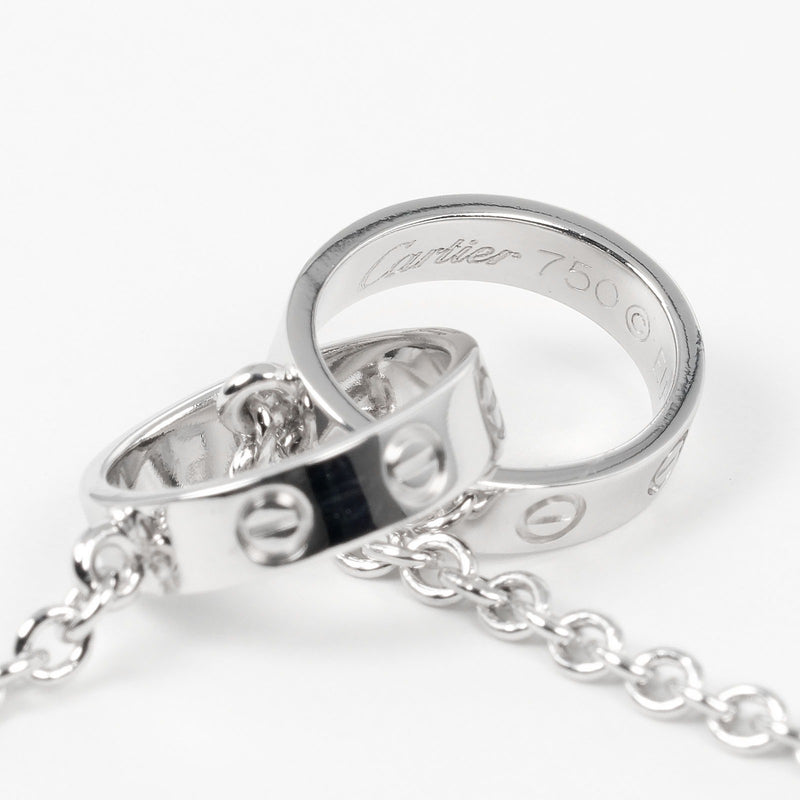 [Cartier] Cartier 
 Baby love bracelet 
 Around the arm 15.5cm K18 White Gold Approximately 4.06g Baby Love Love Love Love Love