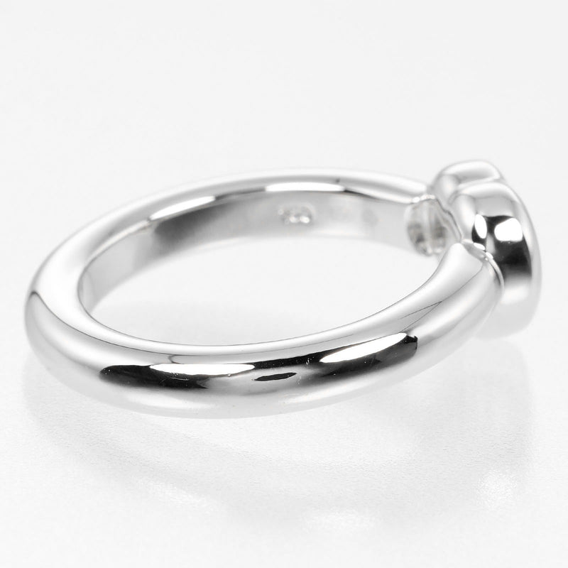 [쇼파드] 쇼파드 해피 다이아몬드 하트 크기 10 반지 18K화이트 골드 X 다이아몬드 약. 7.9G 해피 다이아몬드 하트 여성의 계급