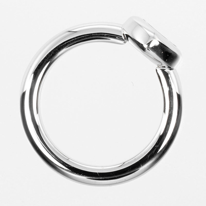 [쇼파드] 쇼파드 해피 다이아몬드 하트 크기 10 반지 18K화이트 골드 X 다이아몬드 약. 7.9G 해피 다이아몬드 하트 여성의 계급