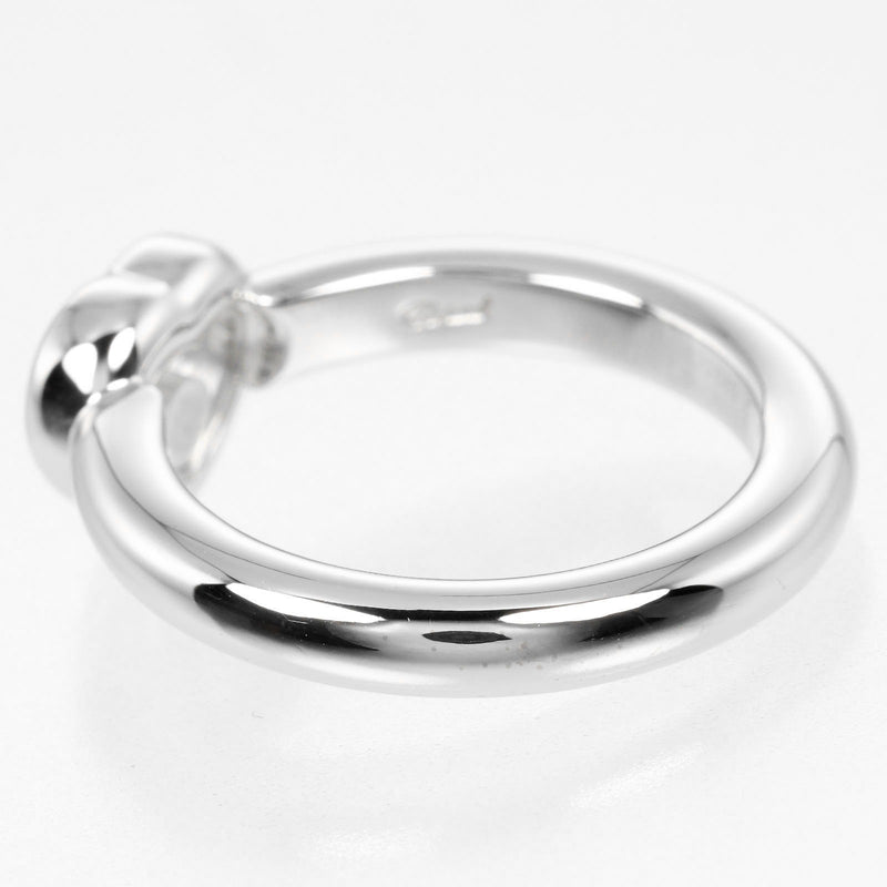 [쇼파드] 쇼파드 해피 다이아몬드 하트 크기 10 반지 18K화이트 골드 X 다이아몬드 약. 7.9G 해피 다이아몬드 하트 여성의 계급