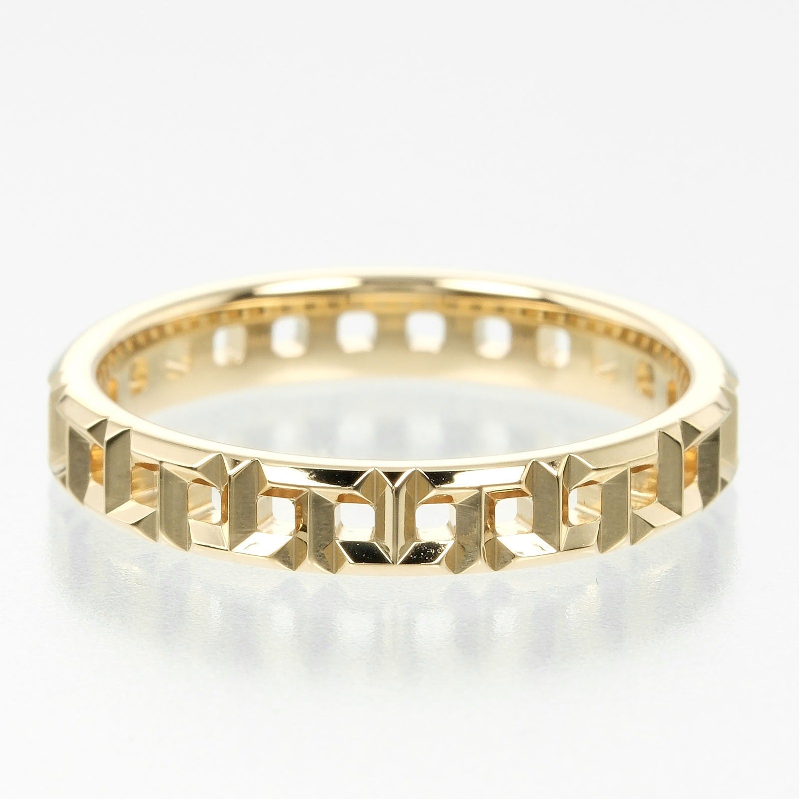 TIFFANY&Co.】ティファニー Tトゥルー ナロー 14号 リング・指輪 K18