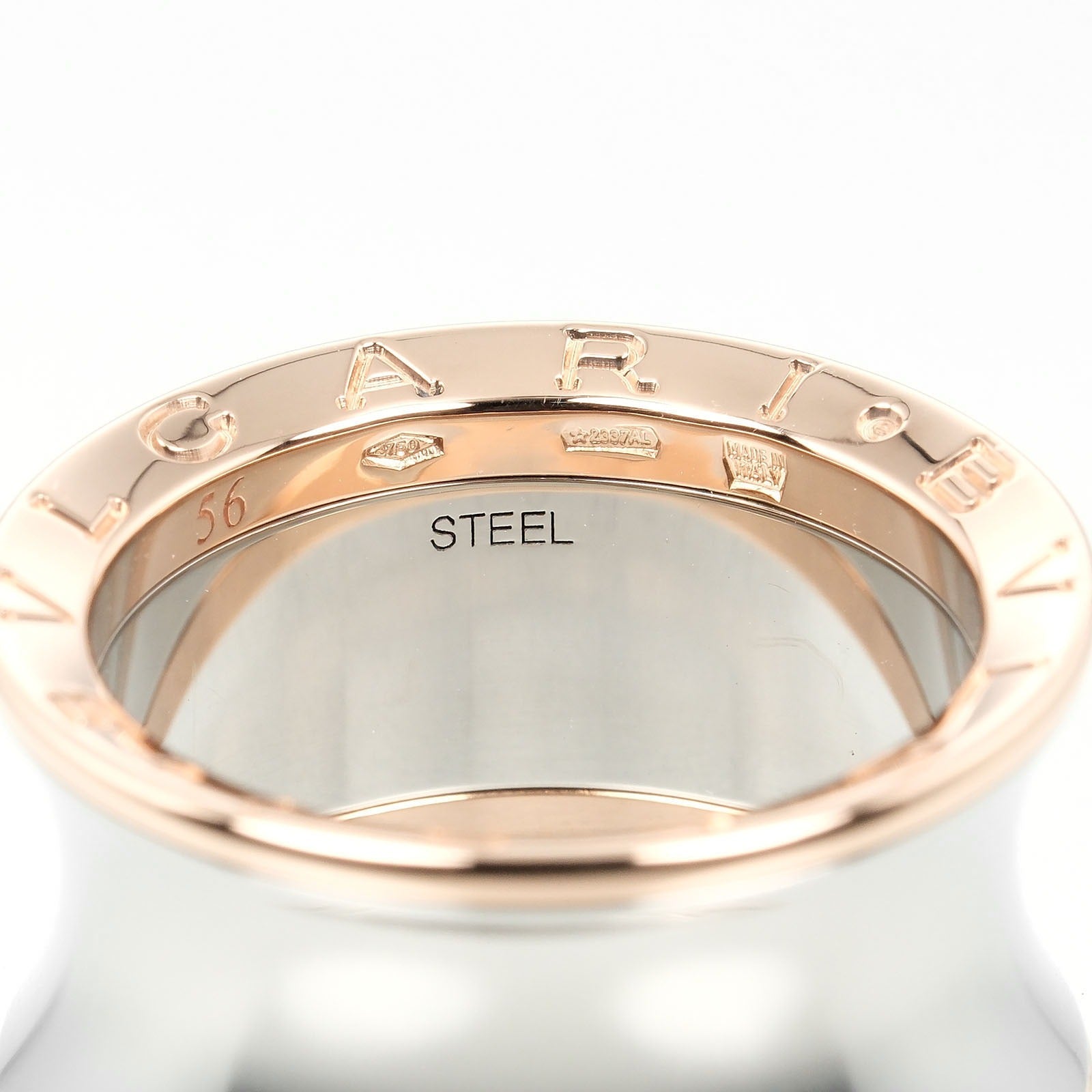 BVLGARI】ブルガリ ビーゼロワン アニッシュカプーア 15号 リング  