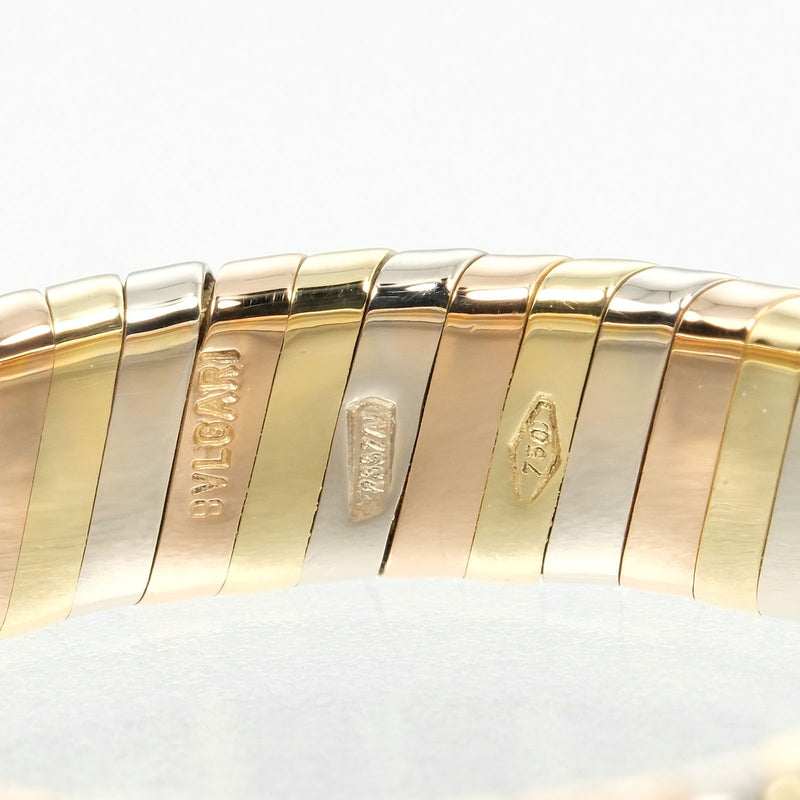 BVLGARI】ブルガリ トゥボガス スリーカラー 16号 リング・指輪 K18  