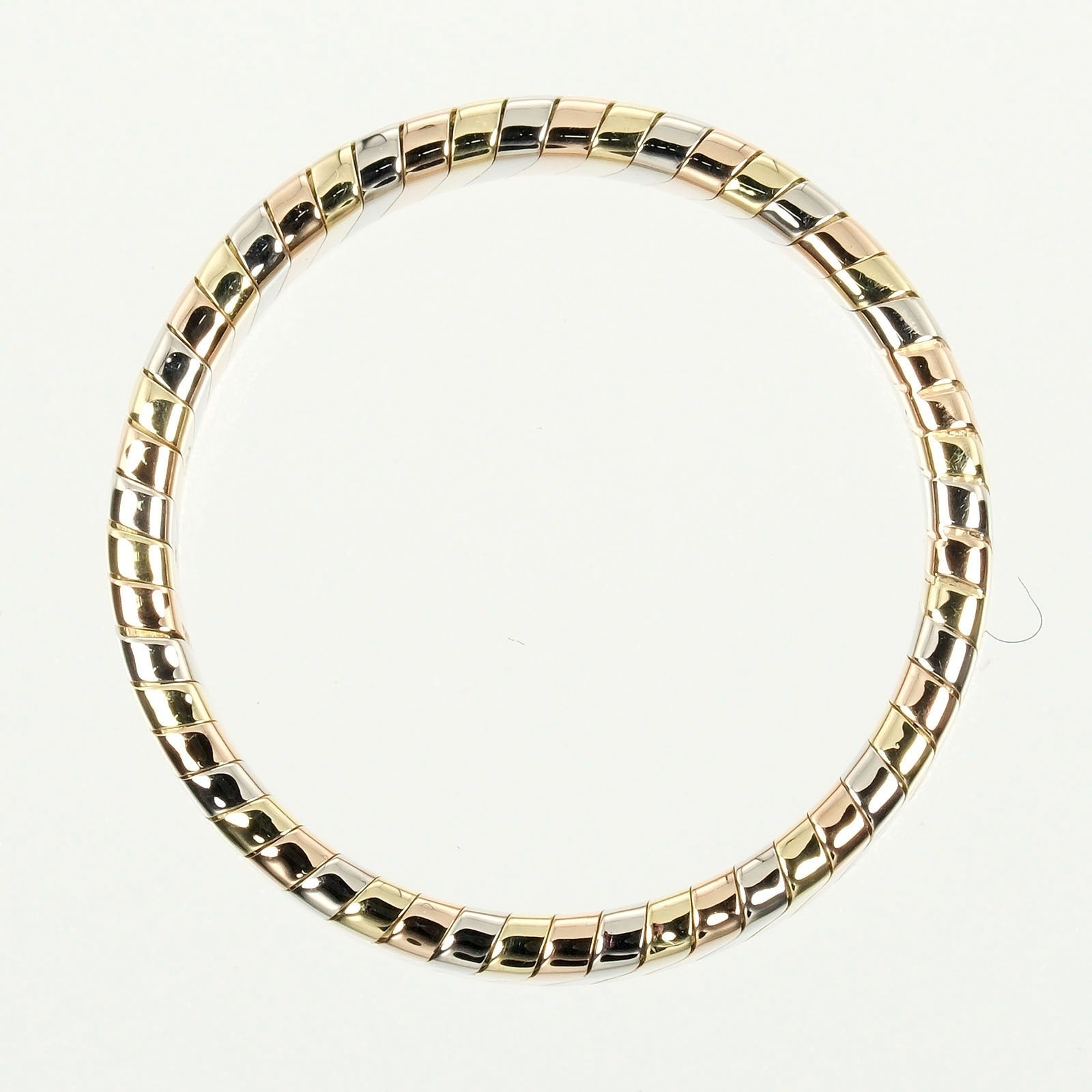 BVLGARI】ブルガリ トゥボガス スリーカラー リング・指輪 16号
