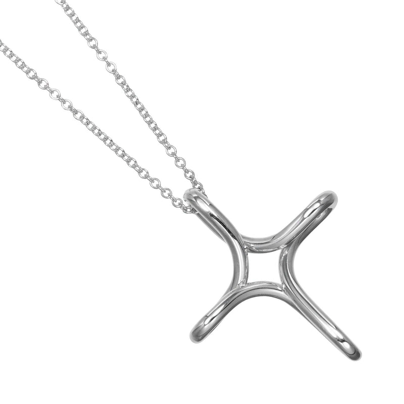 TIFFANY&Co.】ティファニー オープンクロス ネックレス – NISHIKINO