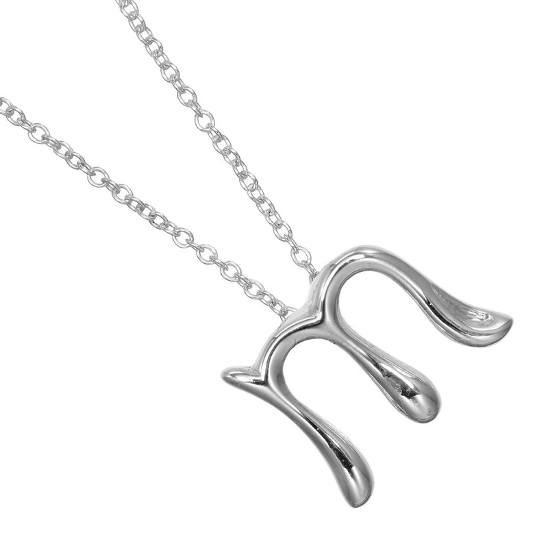 TIFFANY&Co.】ティファニー アルファベット レターm ネックレス