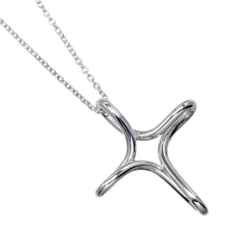 【TIFFANY&Co.】ティファニー オープンクロス ネックレス