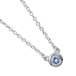TIFFANY&Co.】ティファニー カラーバイザヤード ブルー ネックレス
