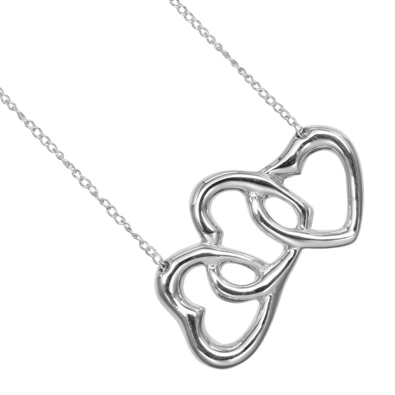 TIFFANY&Co.】ティファニー トリプルハート ネックレス – NISHIKINO