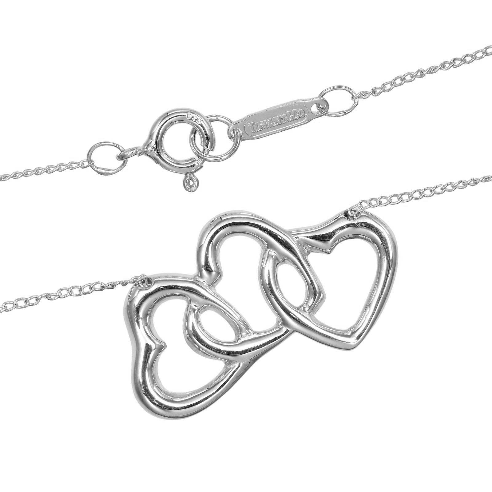 TIFFANY&Co.】ティファニー トリプルハート ネックレス – NISHIKINO