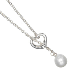 TIFFANY&Co.】ティファニー オープンハート ラリアット ネックレス