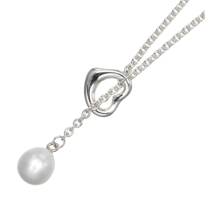 TIFFANY&Co.】ティファニー オープンハート ラリアット ネックレス