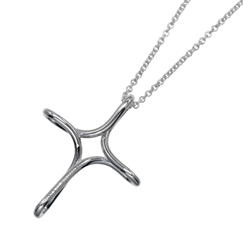 TIFFANY&Co.】ティファニー オープンクロス ネックレス – NISHIKINO