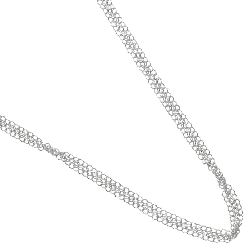 【TIFFANY&Co.】ティファニー メッシュ 64cm ネックレス